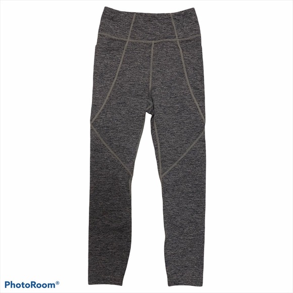 Joy Lab High Waisted Disco Brown 7/8 Leggings NWT - Picture 3 of 6